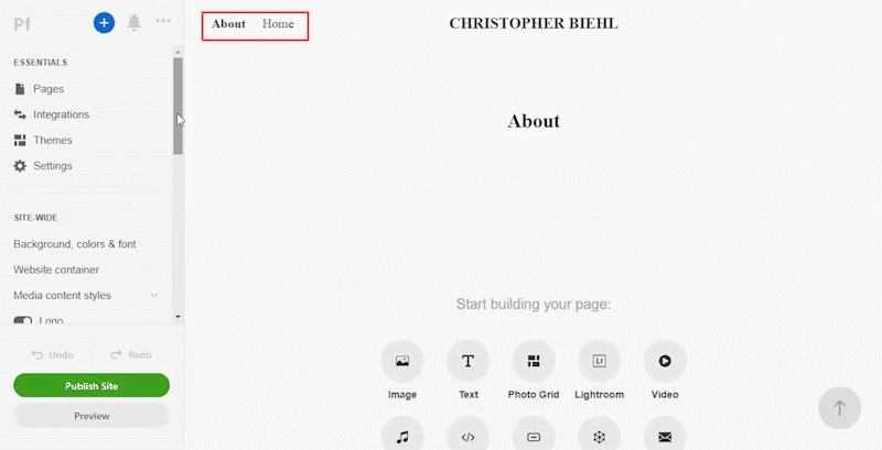 fix navigation order